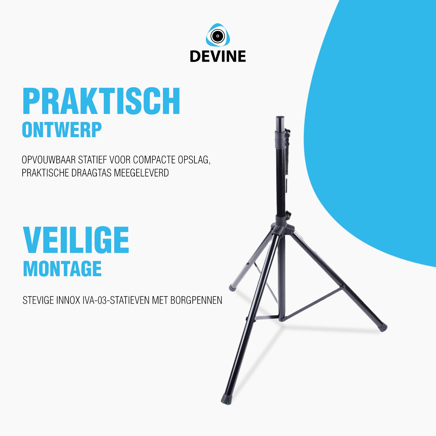 Devine Onyx 12A + speakerstandkit