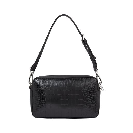 Calvin Klein Must Camera Crossbody Taske, Black Croco