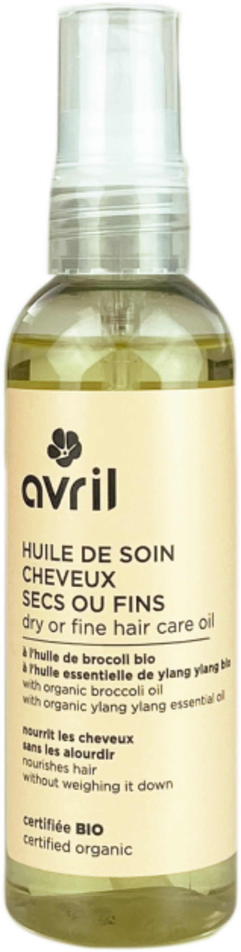 Avril  Hair Care Oil Dry or Fine Hair, 100 ml