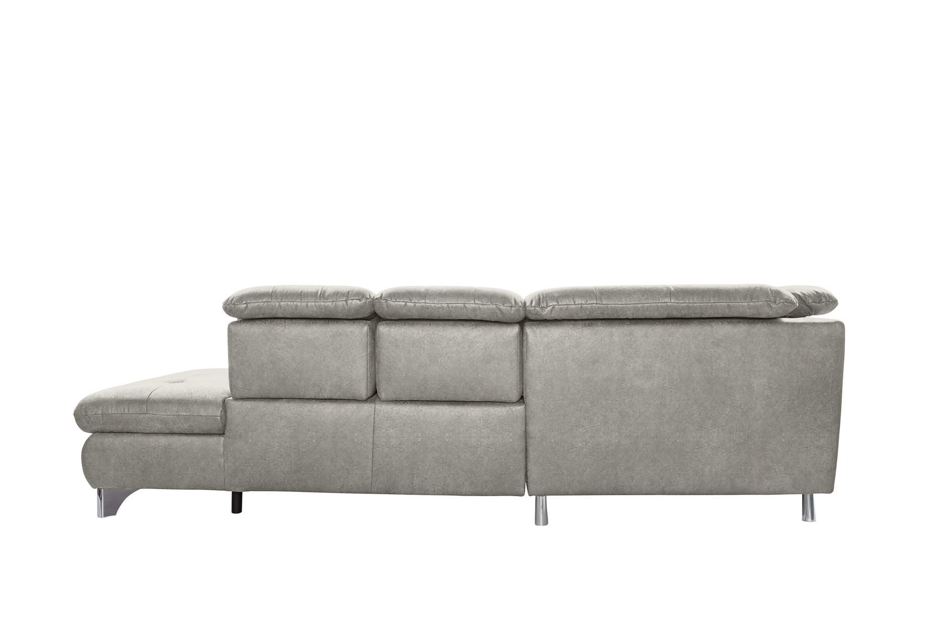 polsterpower Wohnlandschaft - Saddle alu - Basismodell - Recamiere links