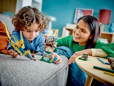 LEGO Nya en Arins babydrakenduel (71798)