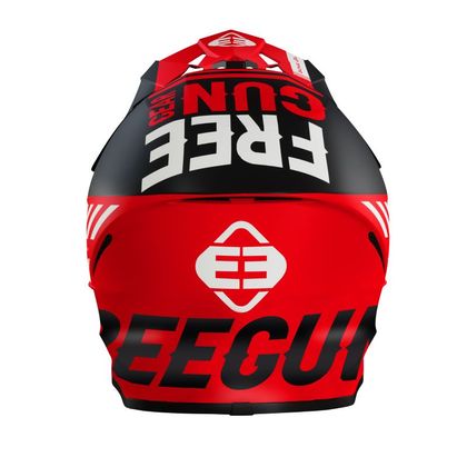 Casque cross Shot by Freegun XP-4 DANGER RED MATT 2022 - Rouge