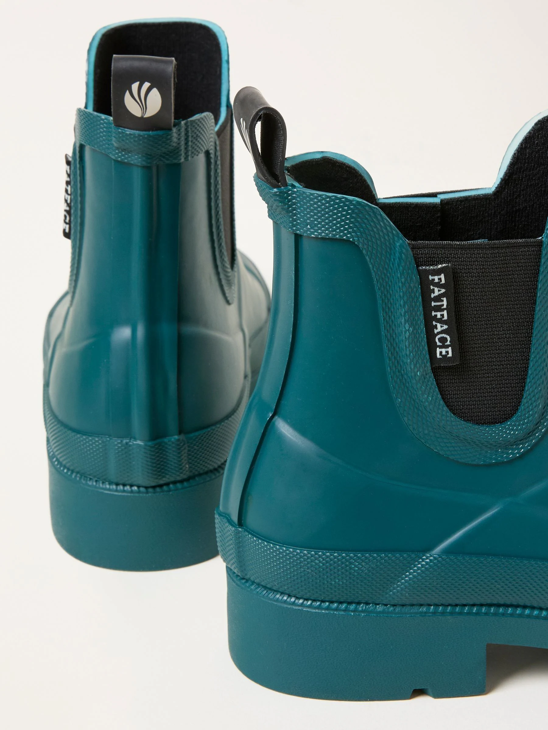 Blauwgroen - FatFace Rubber Ankle Welly