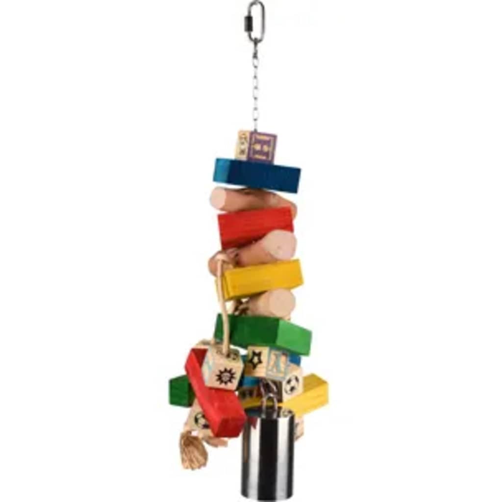 Cabide para brinquedo de pássaro arco-íris