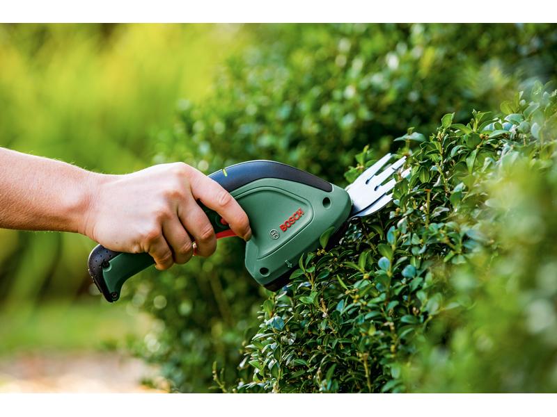Bosch Akku-Grasschere EasyShear Vielseitig einsetzbare Akku-Gartenschere