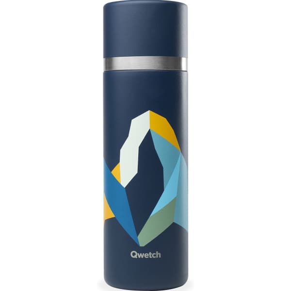 Bouteille isotherme QWETCH STAINLESS STEEL INSULATED THERMO ALTITUDE 750ML MARINE BLUE