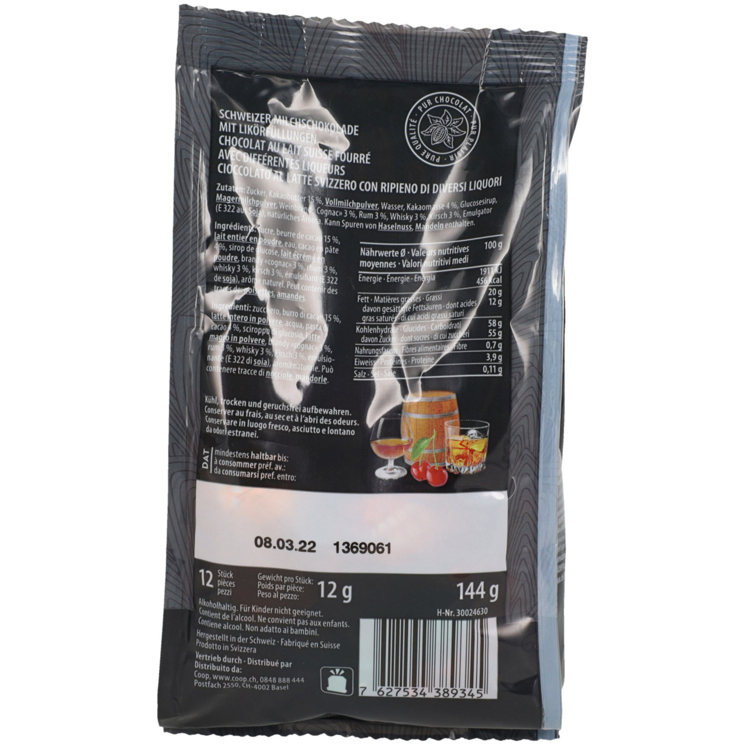 Halba Liqueur Kugeln assortiert