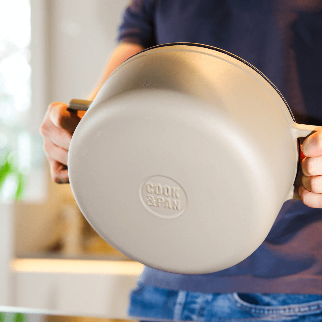 Taupe of Mind Gietijzeren Braadpan 24 cm - 4 liter