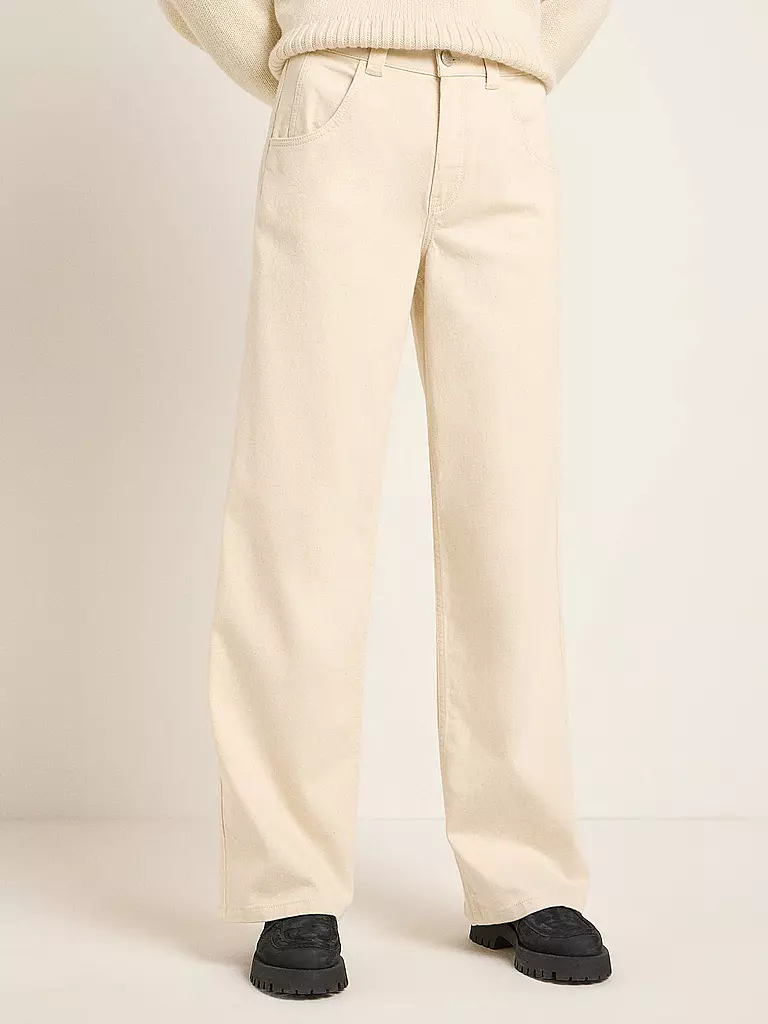 LANIUS Jeans Wide Leg  creme
