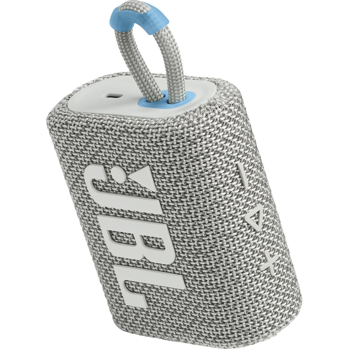 JBL Go 3 Eco bærbar høyttaler (hvit)