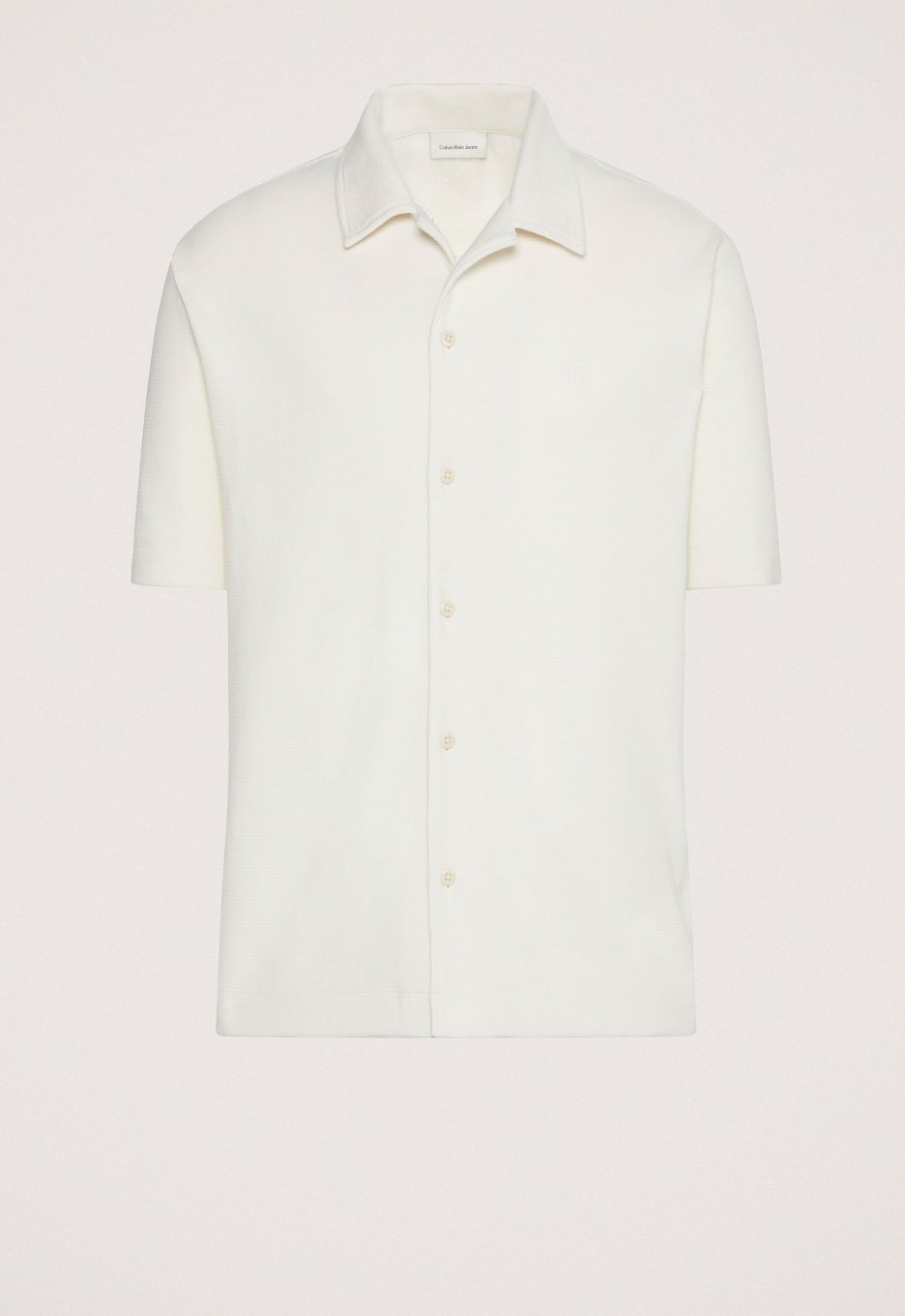 Calvin Klein Waffle Camp Overhemd