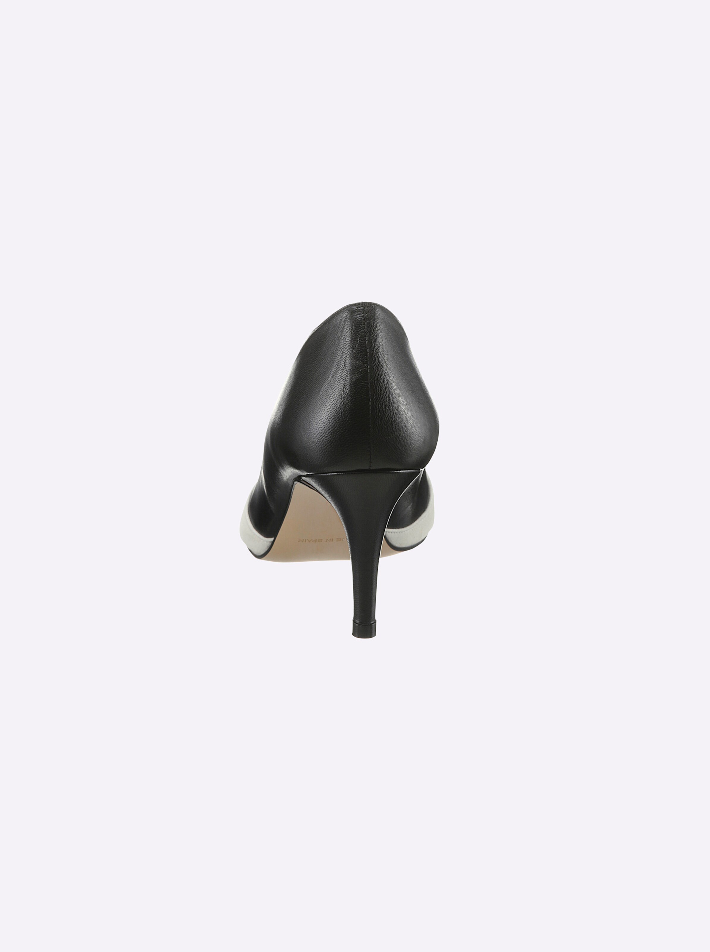 heine Pumps in champagner-schwarz