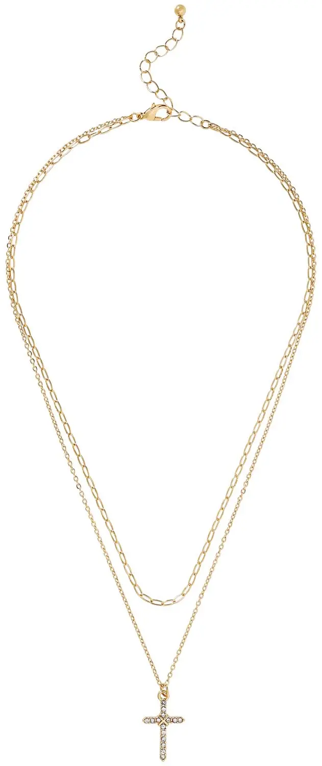 Layering Kette - Shiny Cross