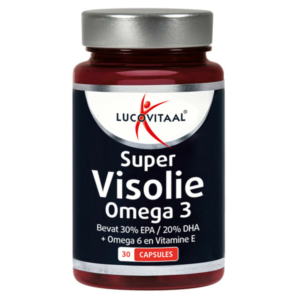 Lucovitaal Super Visolie Omega 3-6 30 capsules