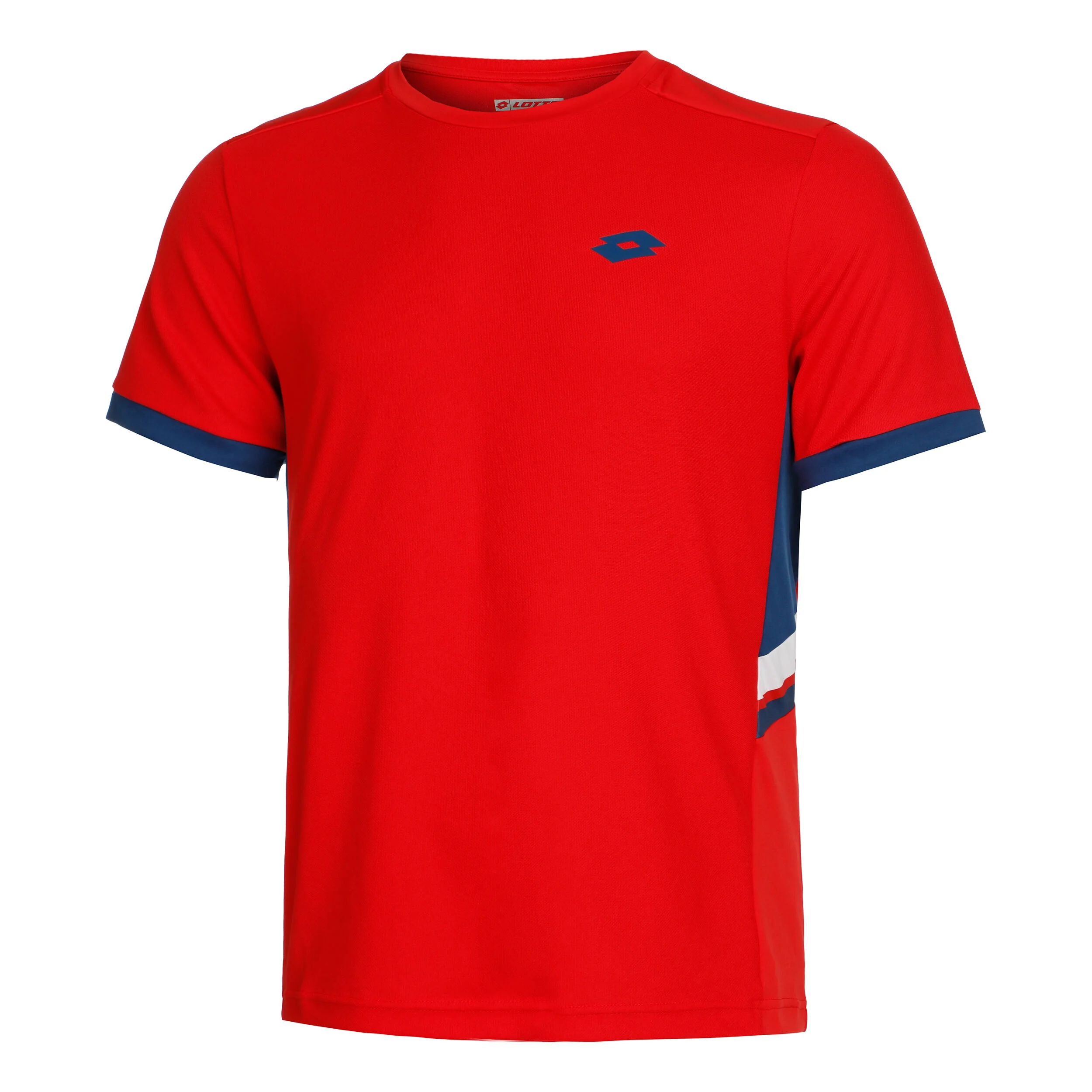 Lotto Squadra III T-shirt Hommes - Rouge