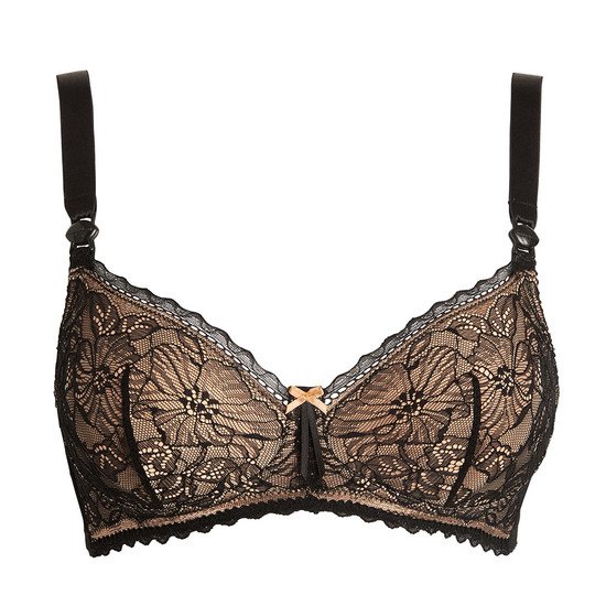 Soutien-gorge Iris   Noir        de               Cache Coeur