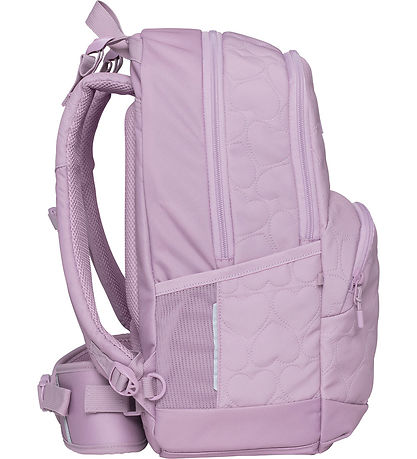 Beckmann Schulranzen - Sport Junior - Gepolstert Hearts - Pink