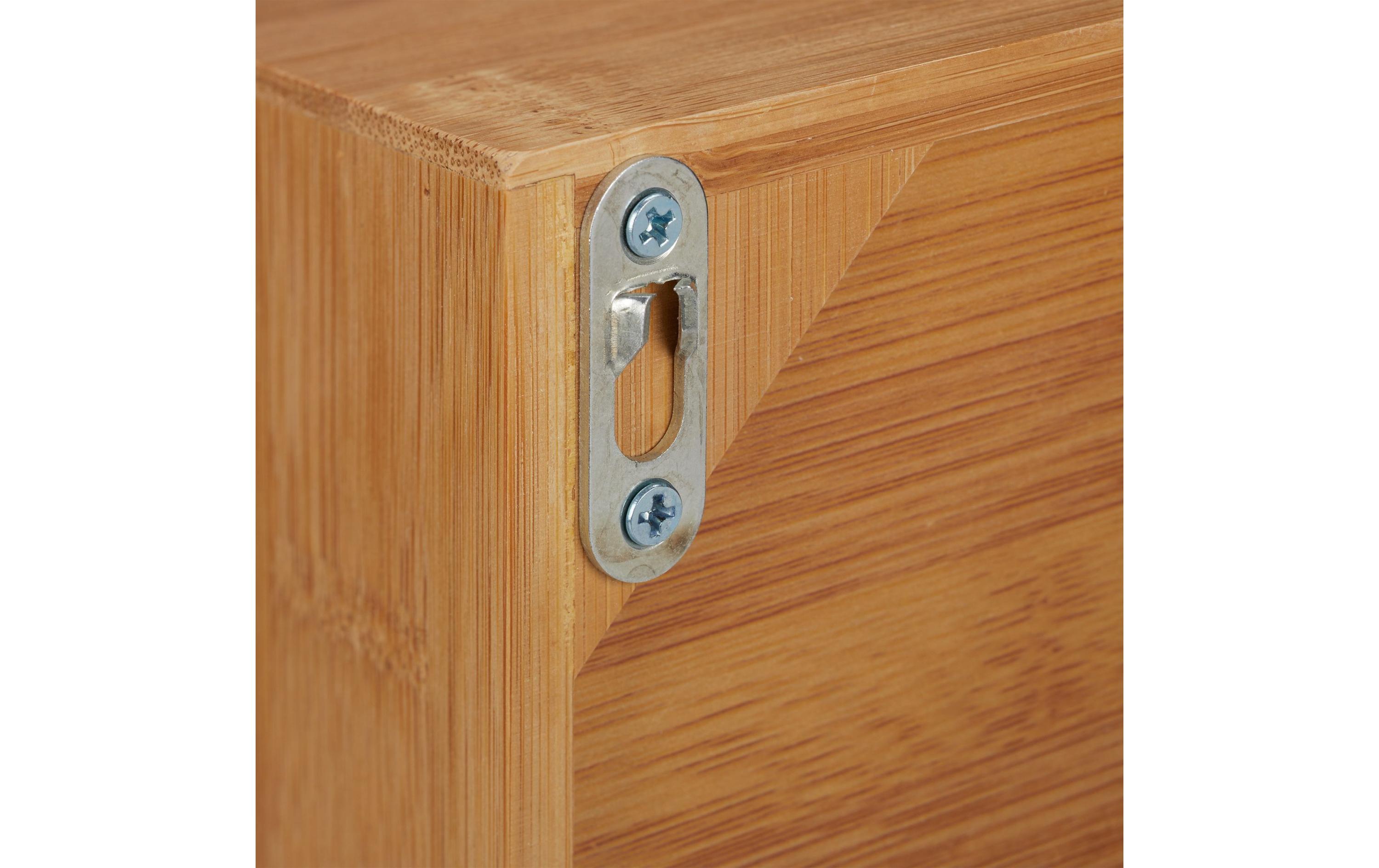 Teebeutel-Box BraunTee Aufbewahrung für die Wand
