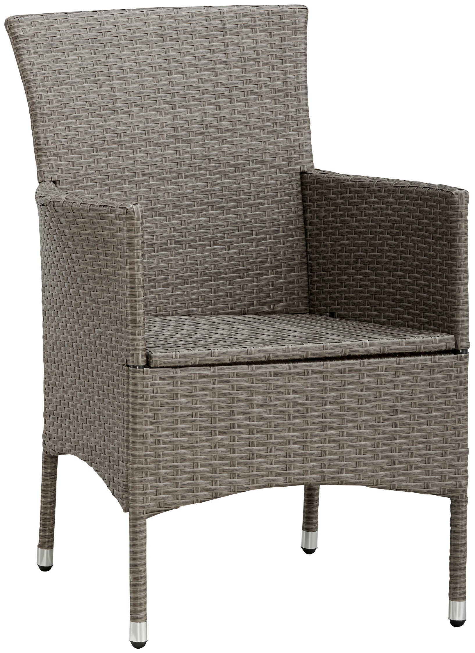 KONIFERA Garten-Essgruppe »Mailand« Set, 10x Sessel, 1x AZ-Tisch 179-302 cm, inkl. Auflagen, 31 Stk. tlg. Polyrattan, Stahl, Braun