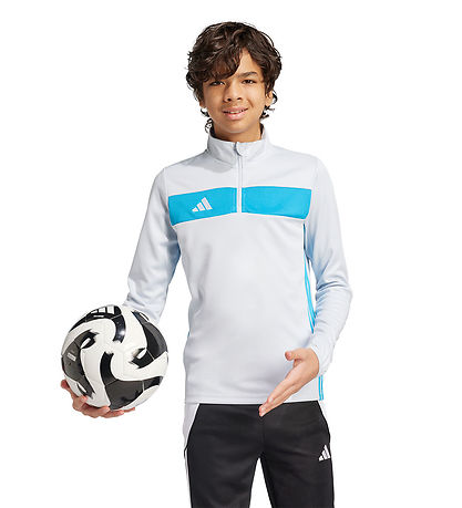 adidas Performance Trainingsshirt - Tiro ES - Hellblau/Shocya/We