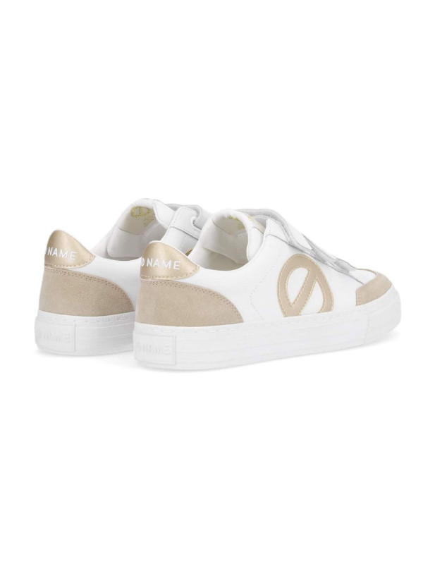 Sneakers STRIKE STRAPS White/Gold - No Name