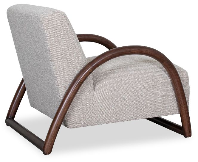 Fauteuil Naturel Walnoot Viggo B70 x D90 x H74 cm