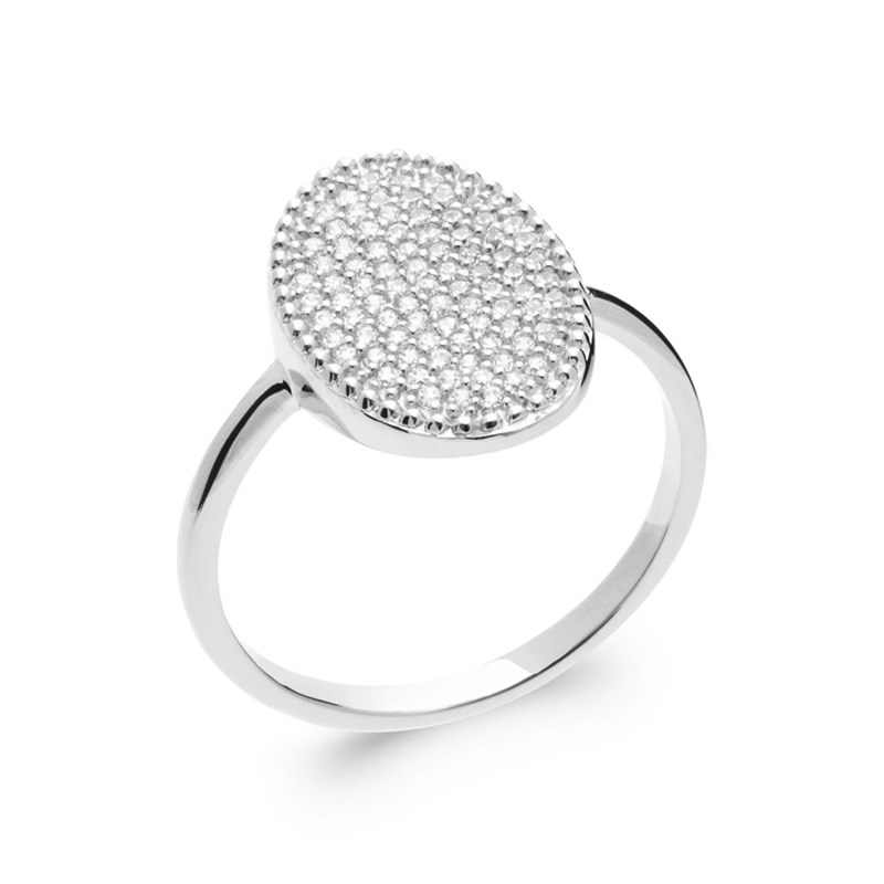 Bague Femme - Argent 925 - Oxyde de zirconium