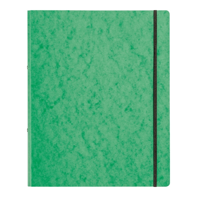 Ringbuch mit Gummizug - DIN A4 - grün