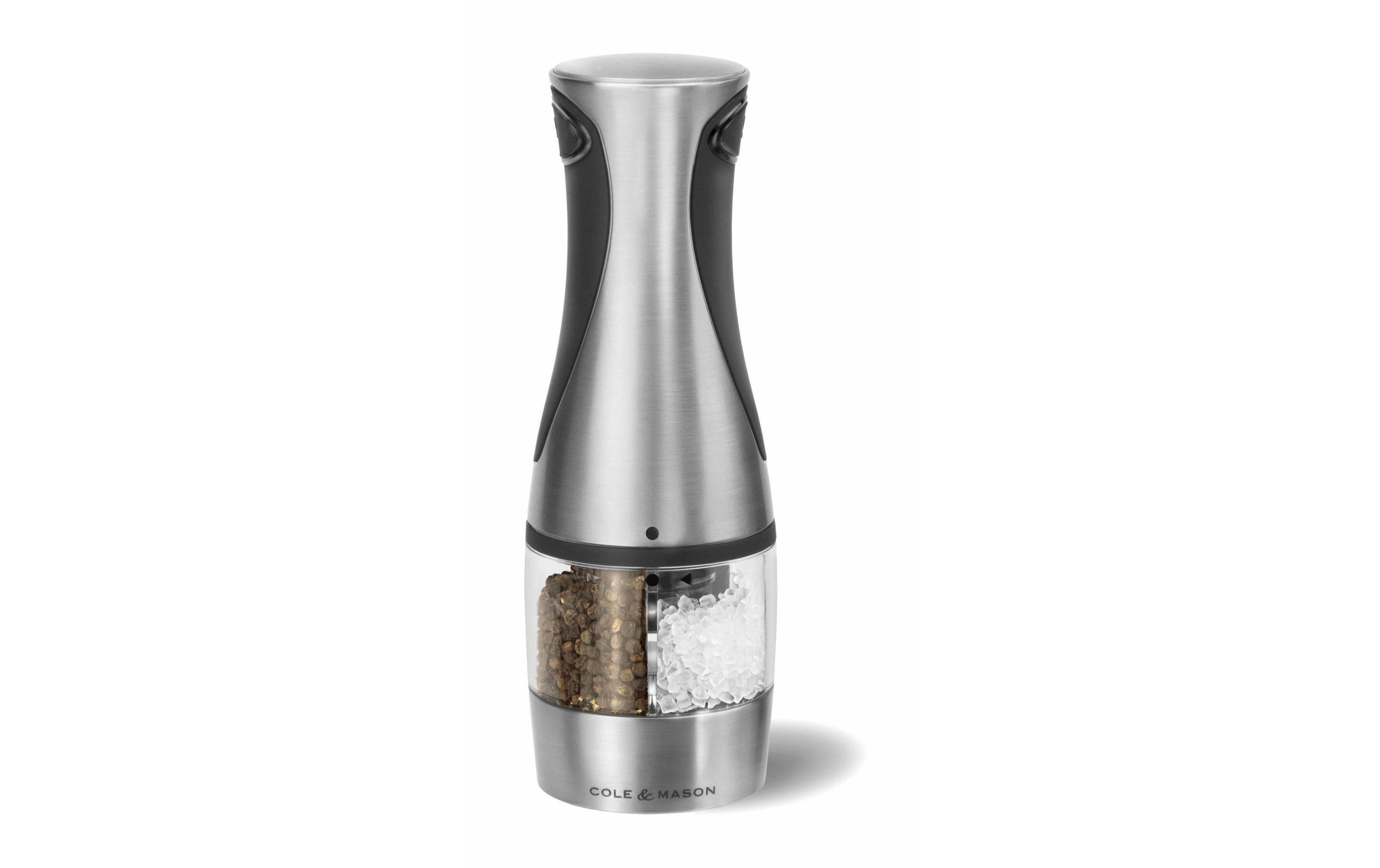 Salz- oder Pfeffermühle Kew 21 cm, SilberElektronische Gewürzmühle (Silber) für