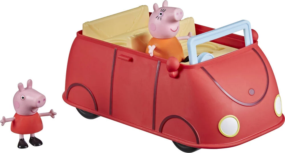 PEPPA PIG - LA VOITURE FAMILIALE ROUGE