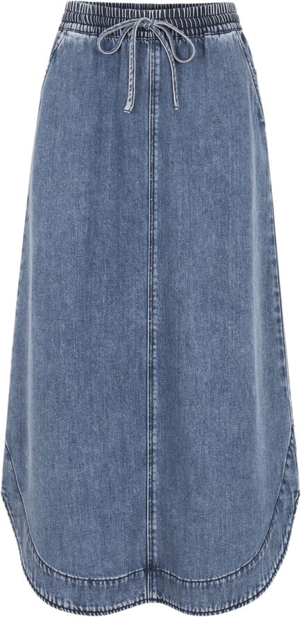 Soft Rebels SRKeira Skirt Dark blue denim