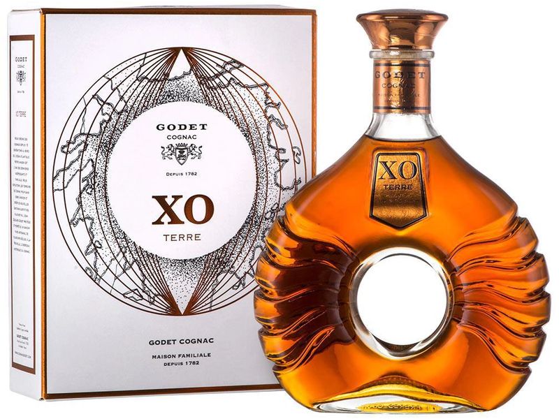 Godet Cognac Godet XO Terre 0.7 l Aromenreicher hochprozentiger Cognac