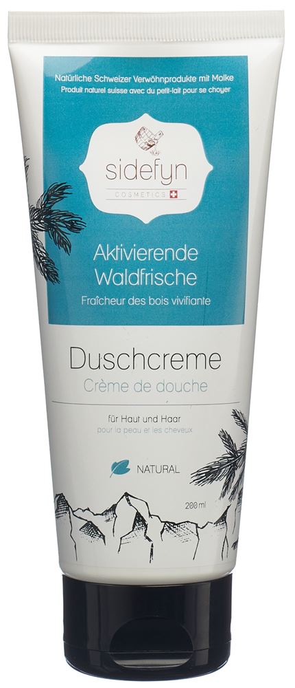 SIDEFYN Duschcreme<br>200 ml, Tube, Creme, aktivierende Waldfrische