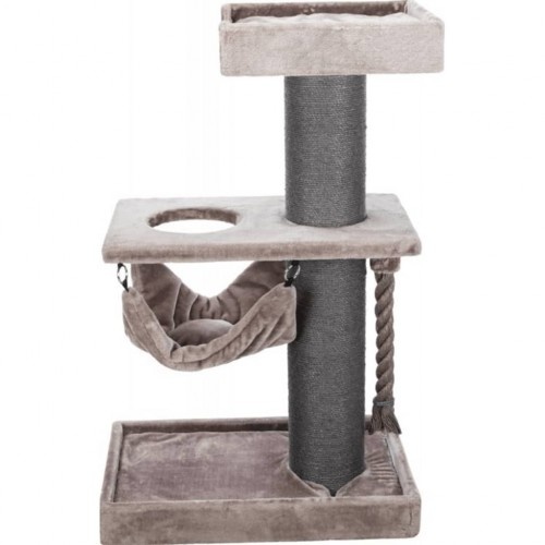 Poste arranhador para gato marrom