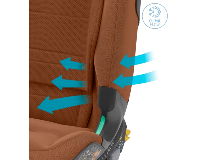 Titan Pro i-Size 15 M - 12 Y  76 - 150 cm  9 - 36 kg    G-CELL-Seitenaufprallschutz |    Easy-in-Gurtsystem |    ClimaFlow Temperaturregulierung |    AirProtect®-Sicherheitskissen |