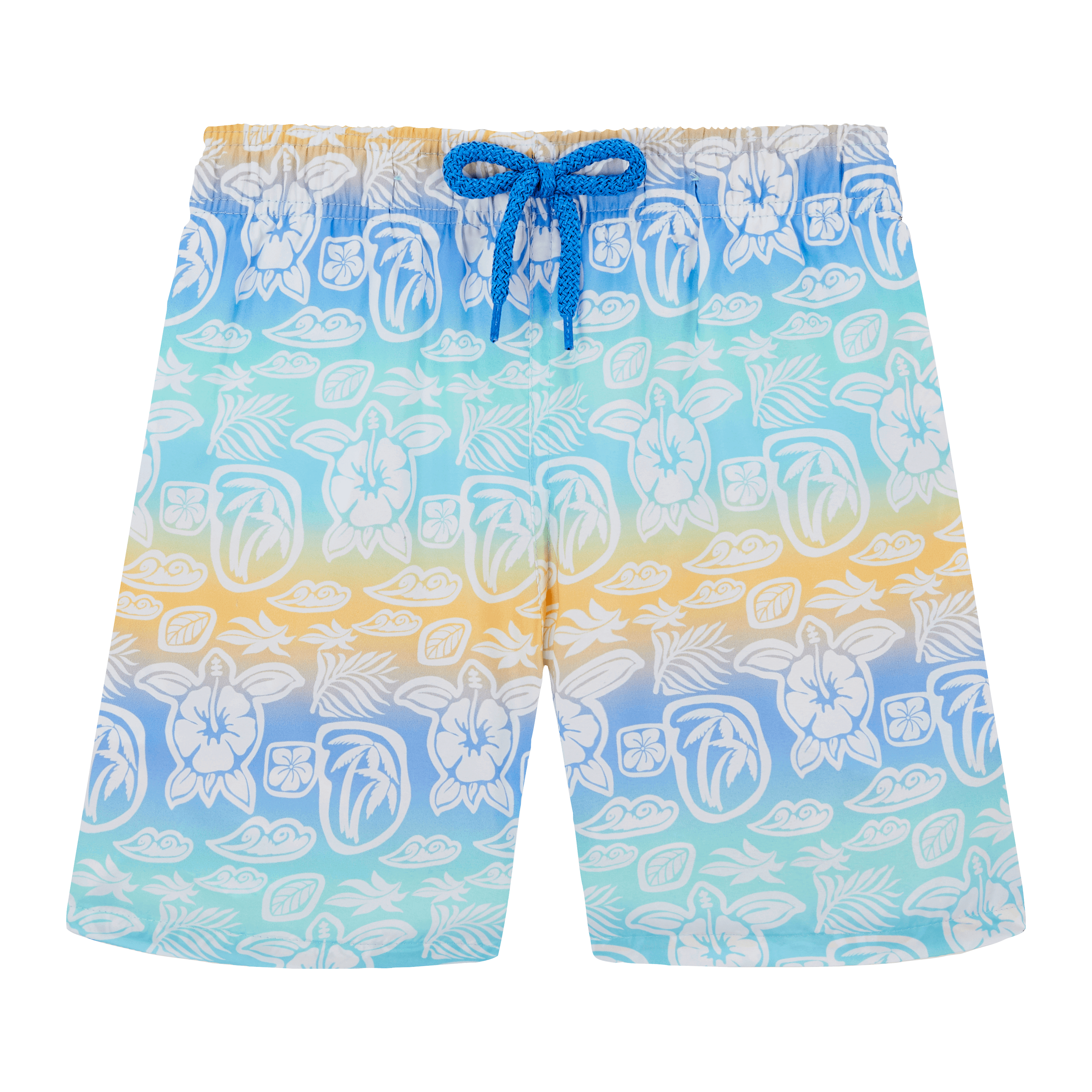 Maillot de Bain Garçon Ultra Léger et Pliable Tahiti Turtles