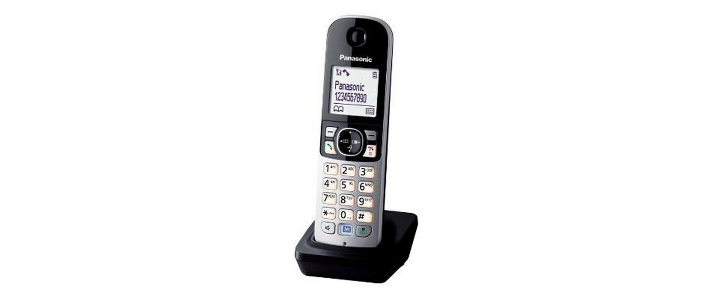 Mobilteil KX-TGA681EXB SchwarzOptionales digitales DECT Mobilteil