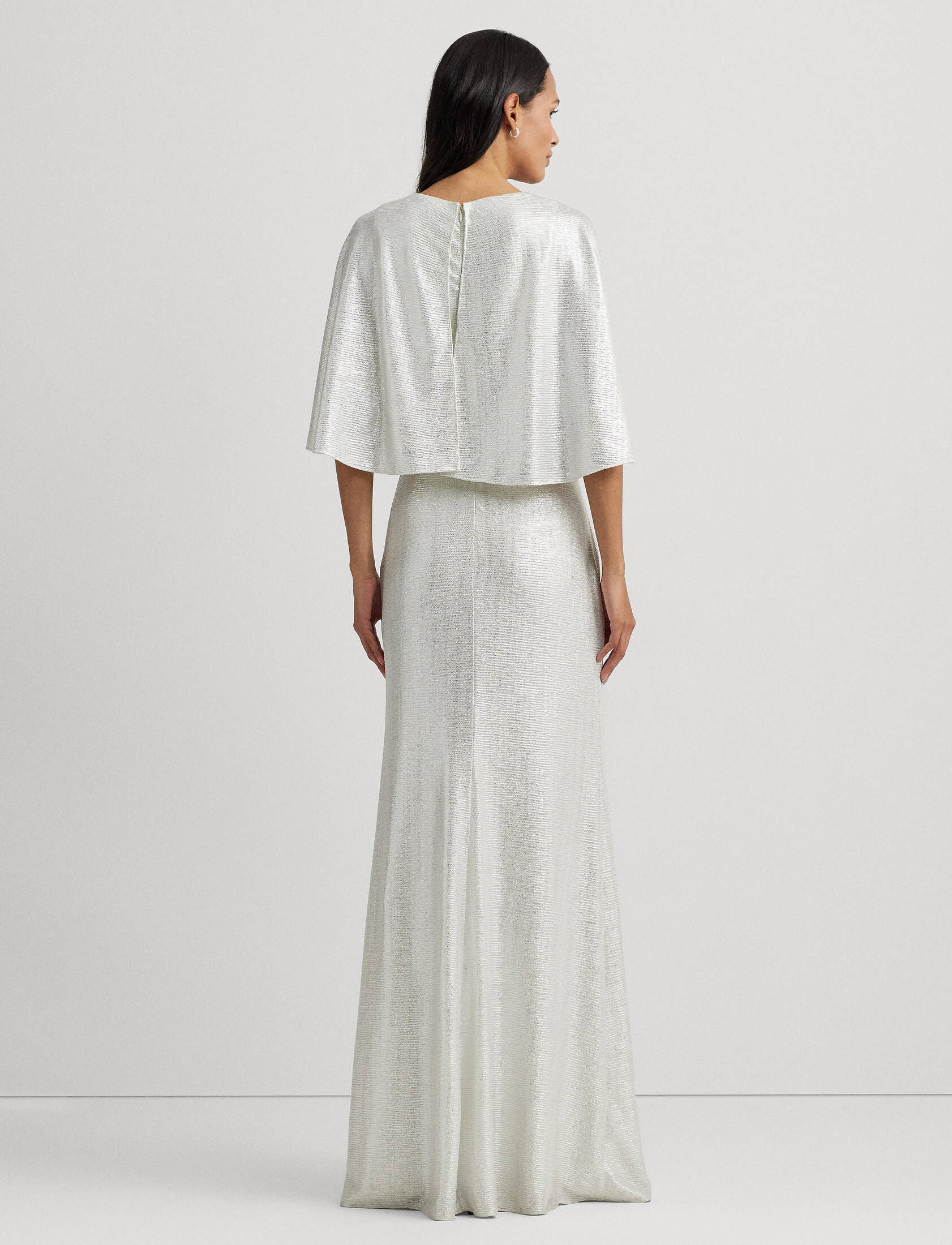 Lauren Ralph Lauren| Damen Cape-Abendkleid