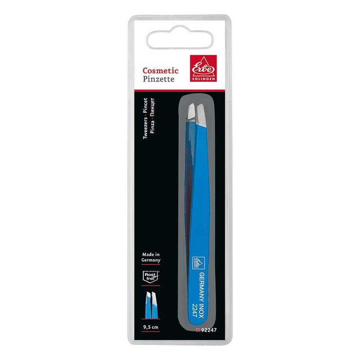 Erbe Profi Pinzette Inox blau, 1 St