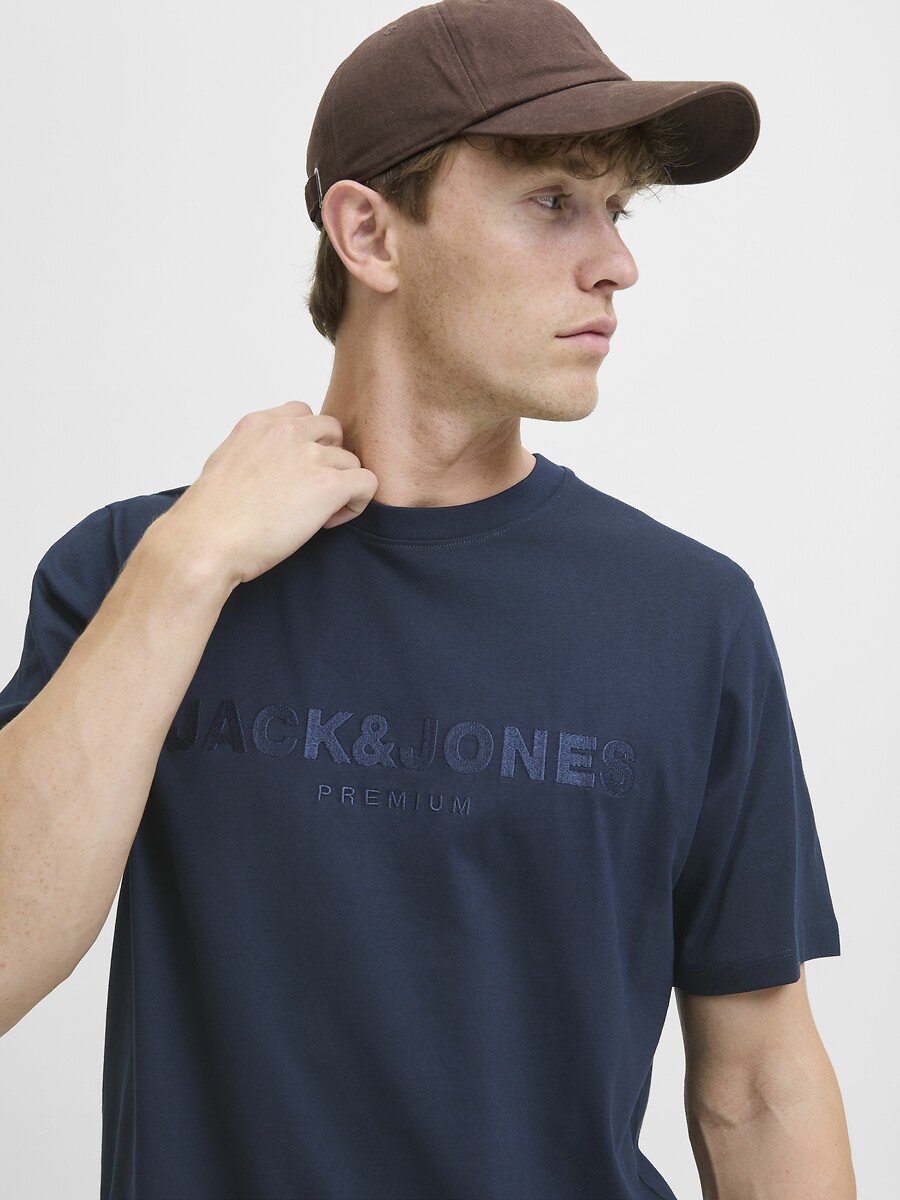 JACK & JONES<br>Camiseta de manga curta Jprbluloyal