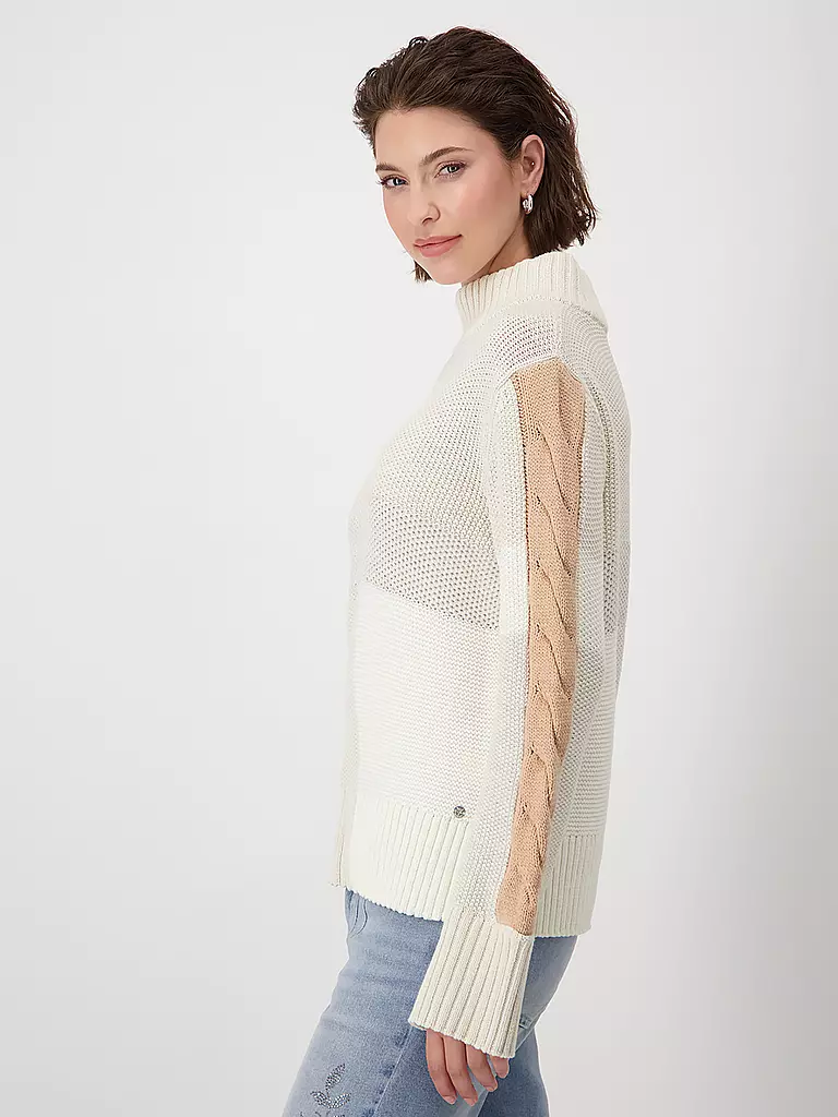 MONARI Rollkragenpullover beige