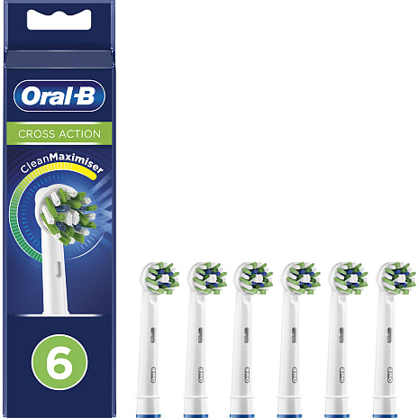 Oral-B CrossAction tandbørstehoveder 6-pak