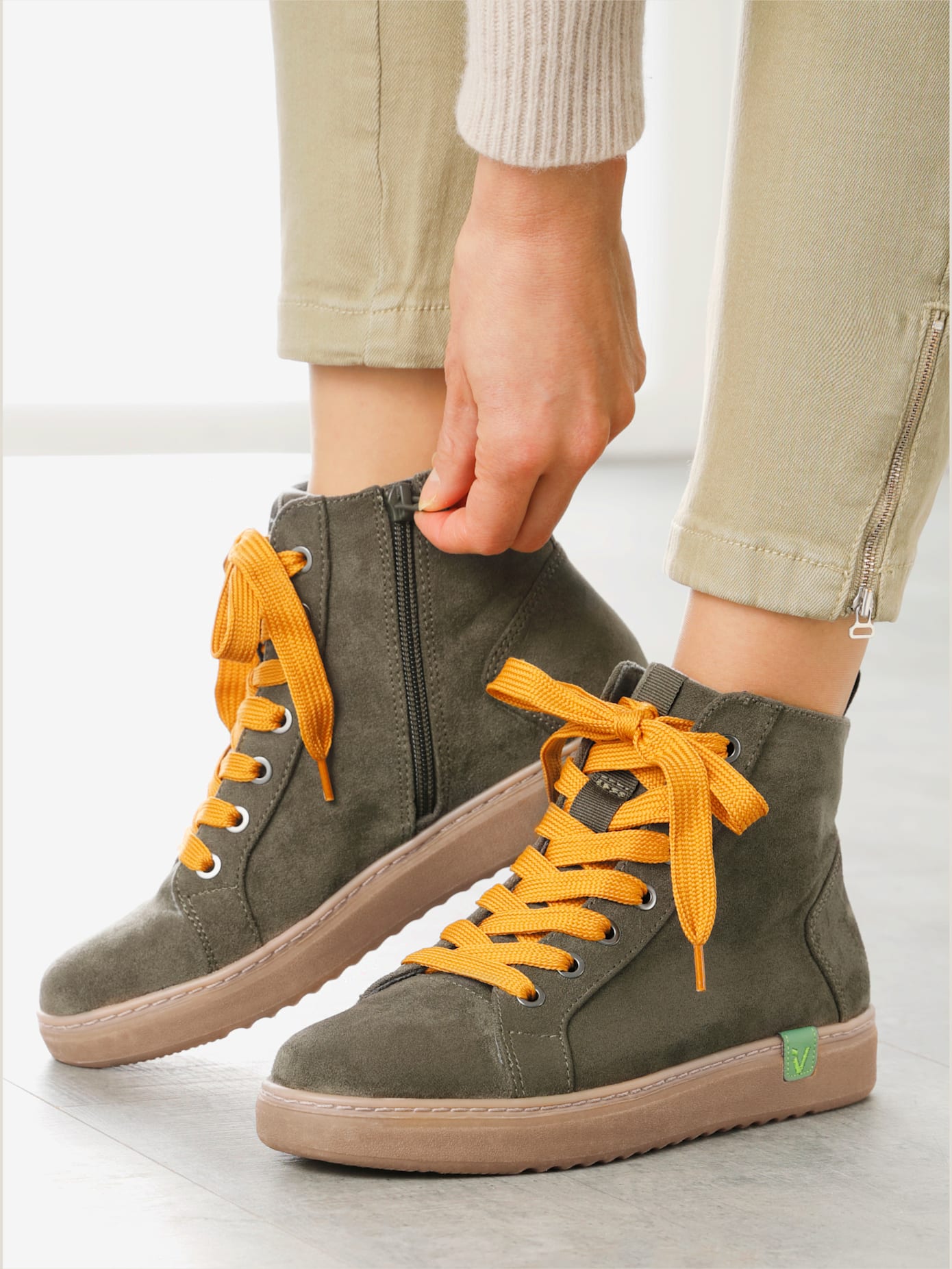 Bottines voûte plantaire amovible