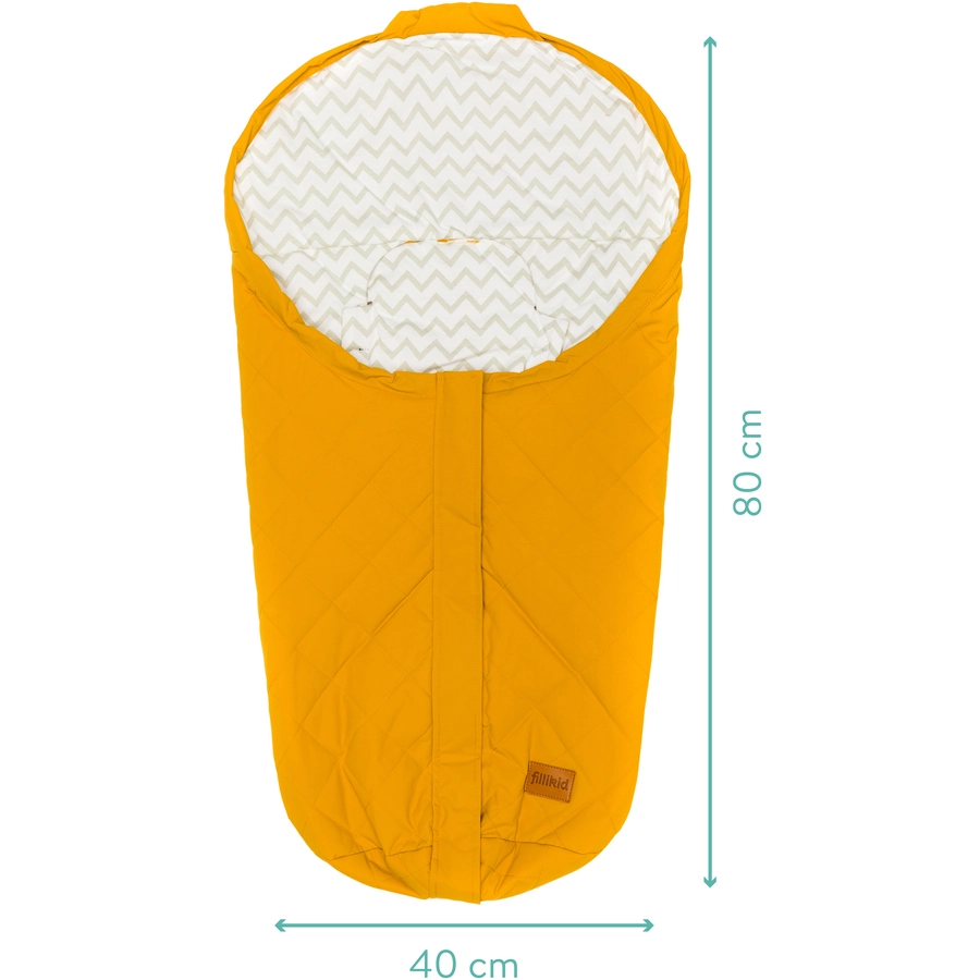 fillikid Sommerfußsack Light Small Gruppe 0 Curry