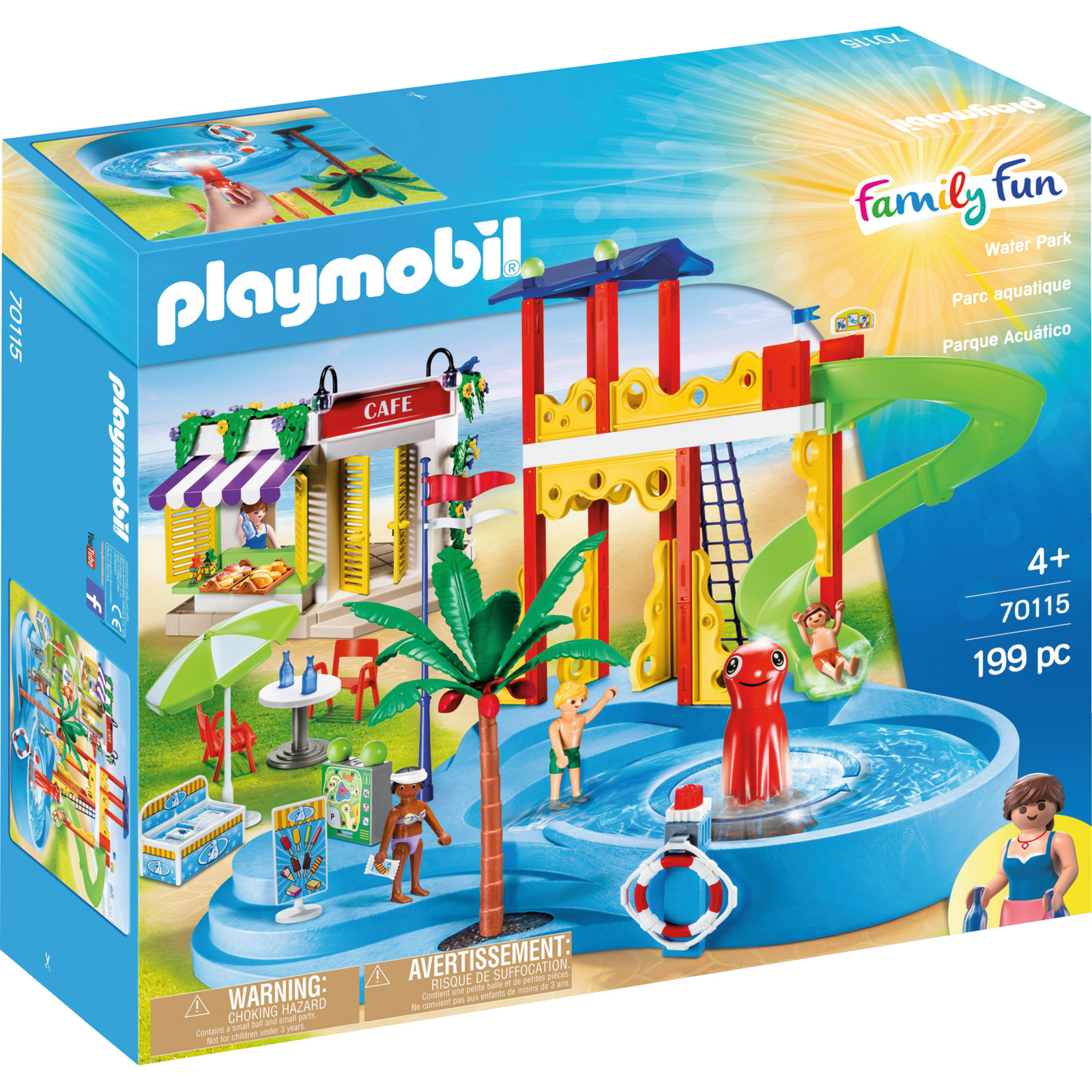 Playmobil Aquapark mit Café 70115