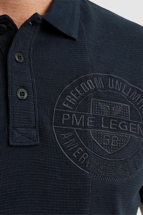 PME legend blauwe heren polo