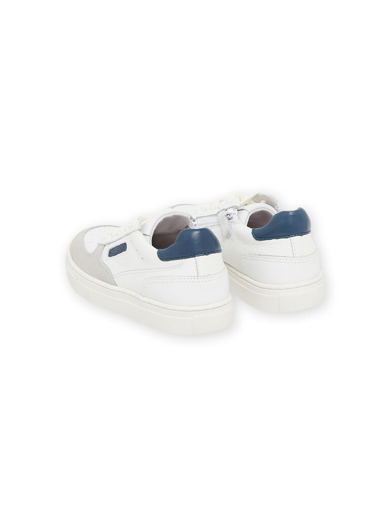 Baskets en cuir