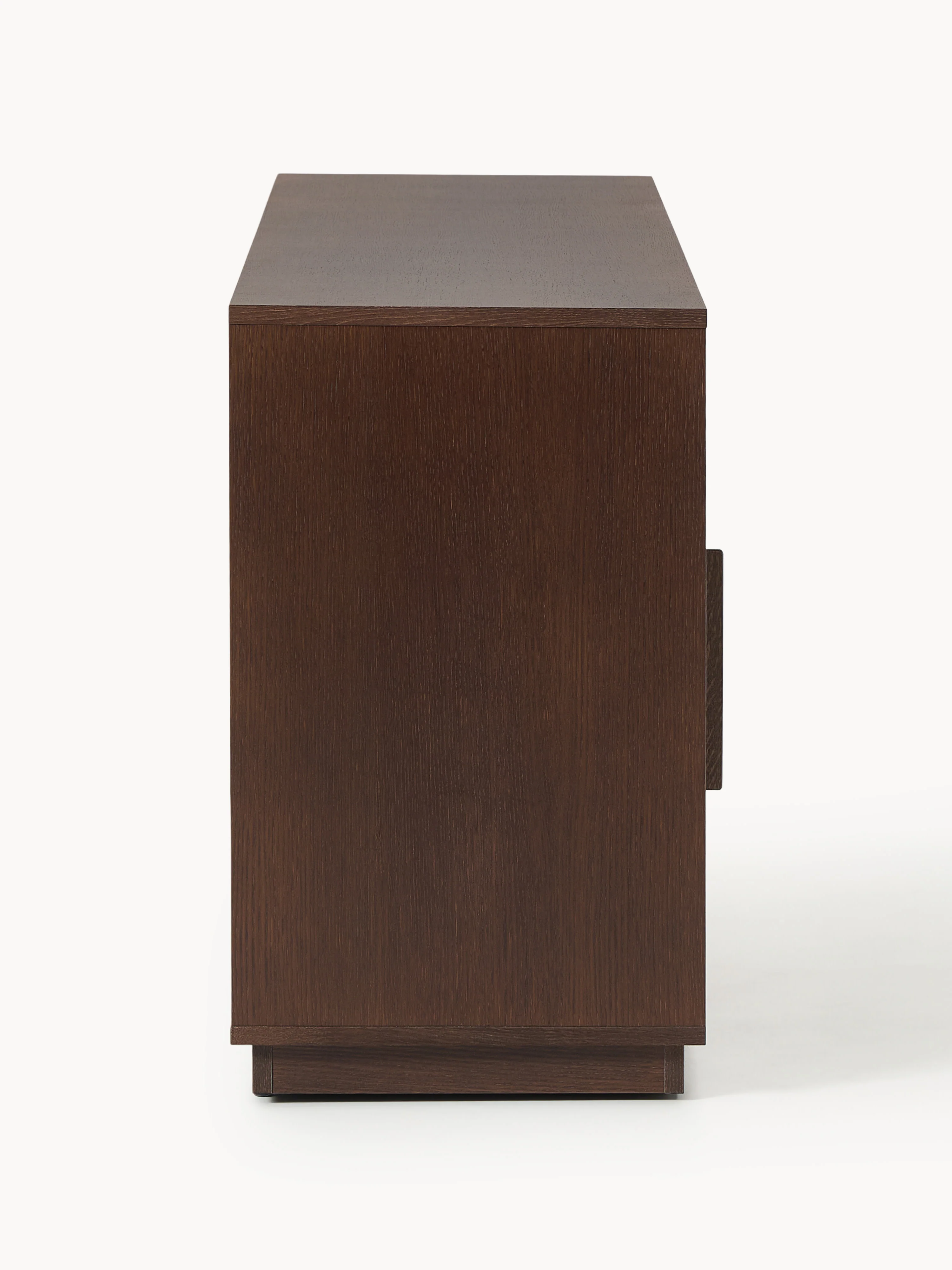 Houten dressoir Wisp met gestoffeerde voorzijde