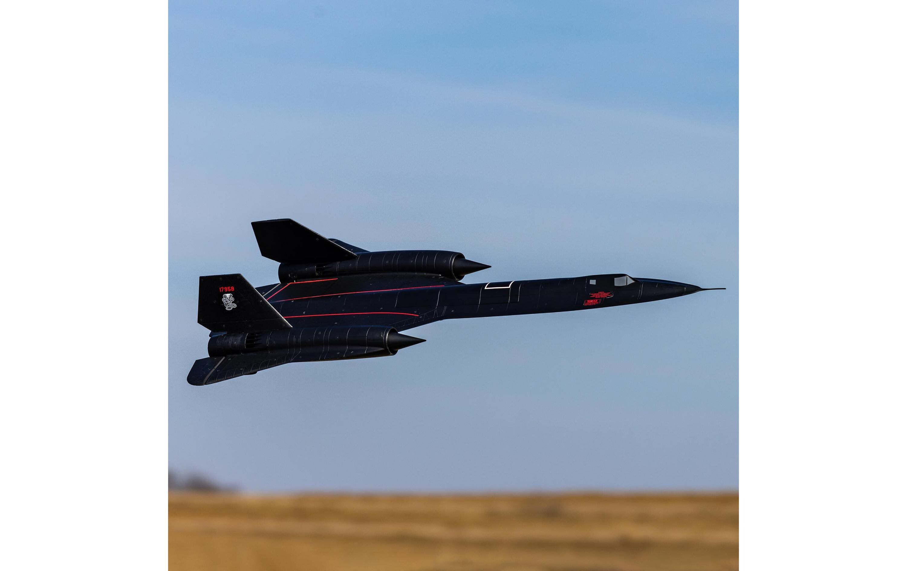 Impeller Jet SR-71 Blackbird Twin 40 mm EDF BNF Basic<br>Zwei Motoriger Lockheed Martin SR-71 Impeller Jet mit Spektrum Technik