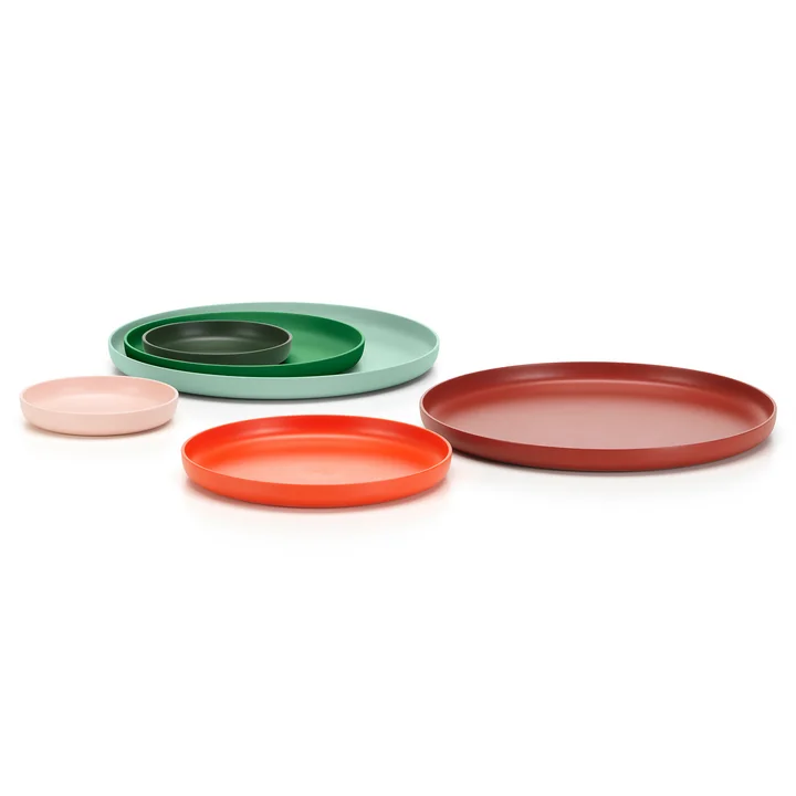 Vitra - Trays, rot (3er-Set)
